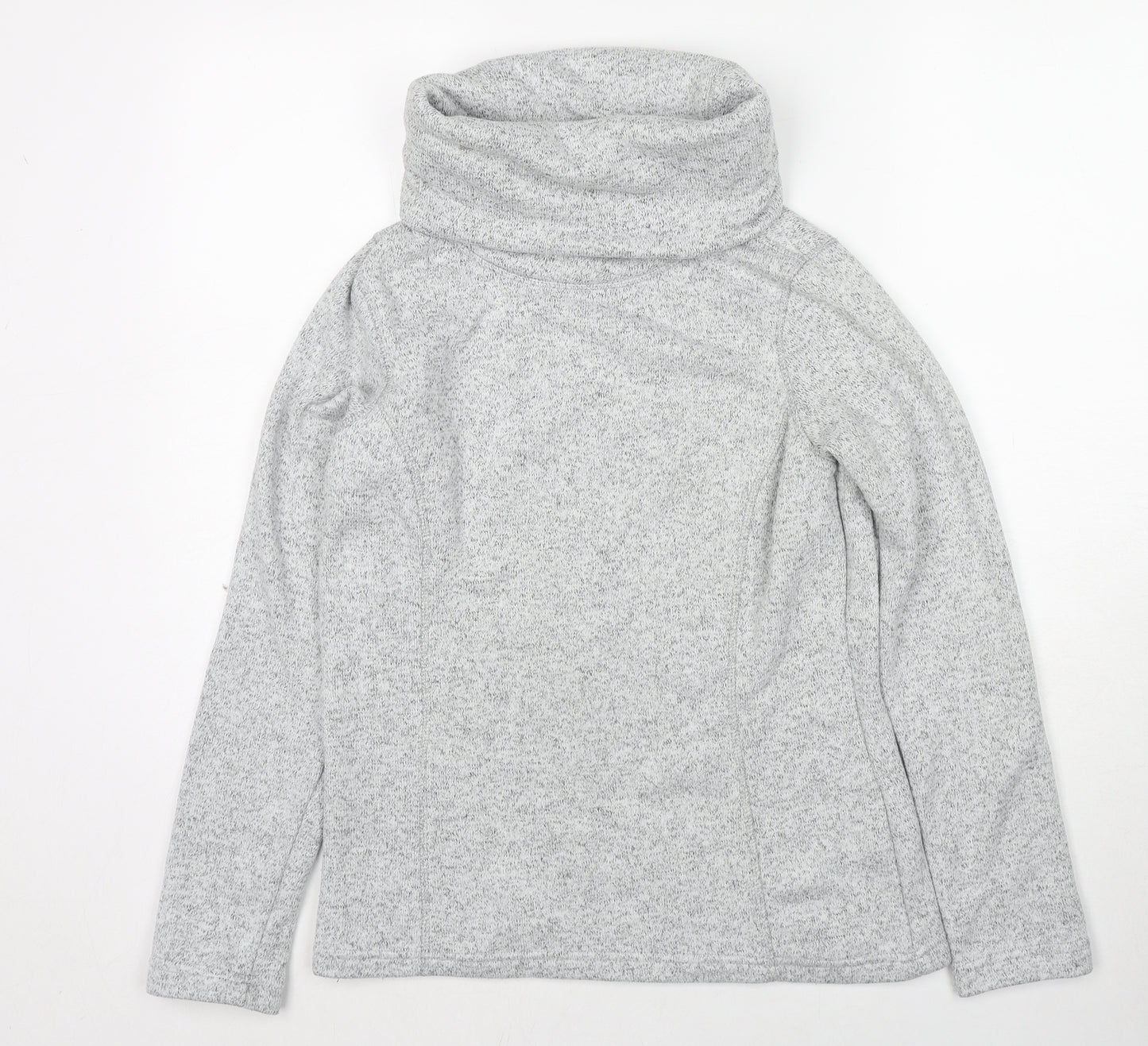 Mountain Warehouse Womens Grey Polyester Pullover Sweatshirt Size 12 Pullover