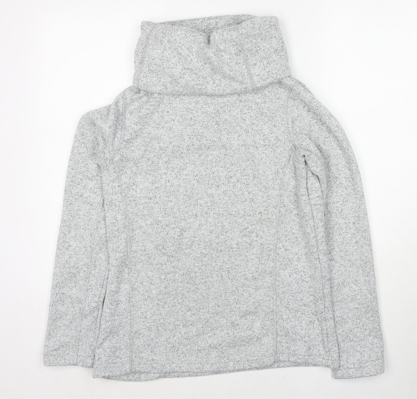 Mountain Warehouse Womens Grey Polyester Pullover Sweatshirt Size 12 Pullover