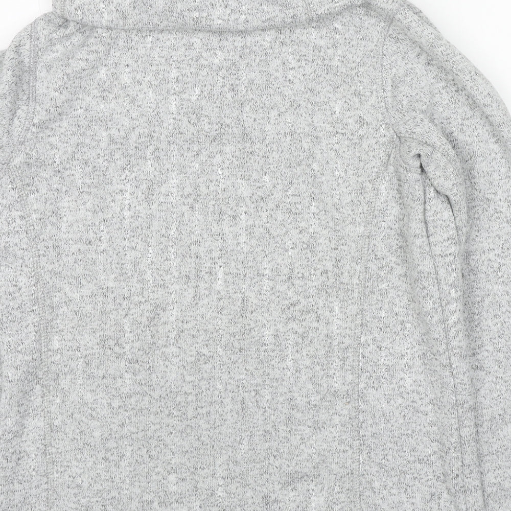 Mountain Warehouse Womens Grey Polyester Pullover Sweatshirt Size 12 Pullover