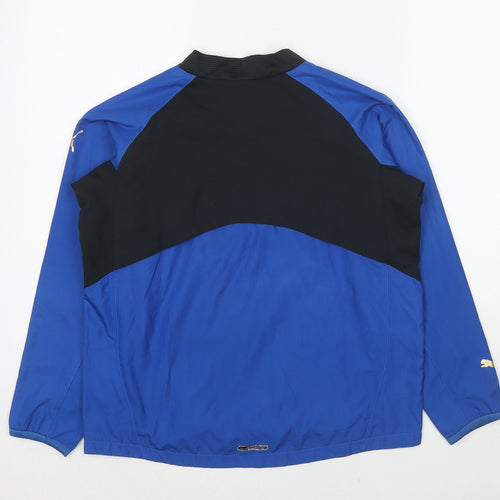PUMA Boys Blue Polyester Pullover Sweatshirt Size 11-12 Years Pullover