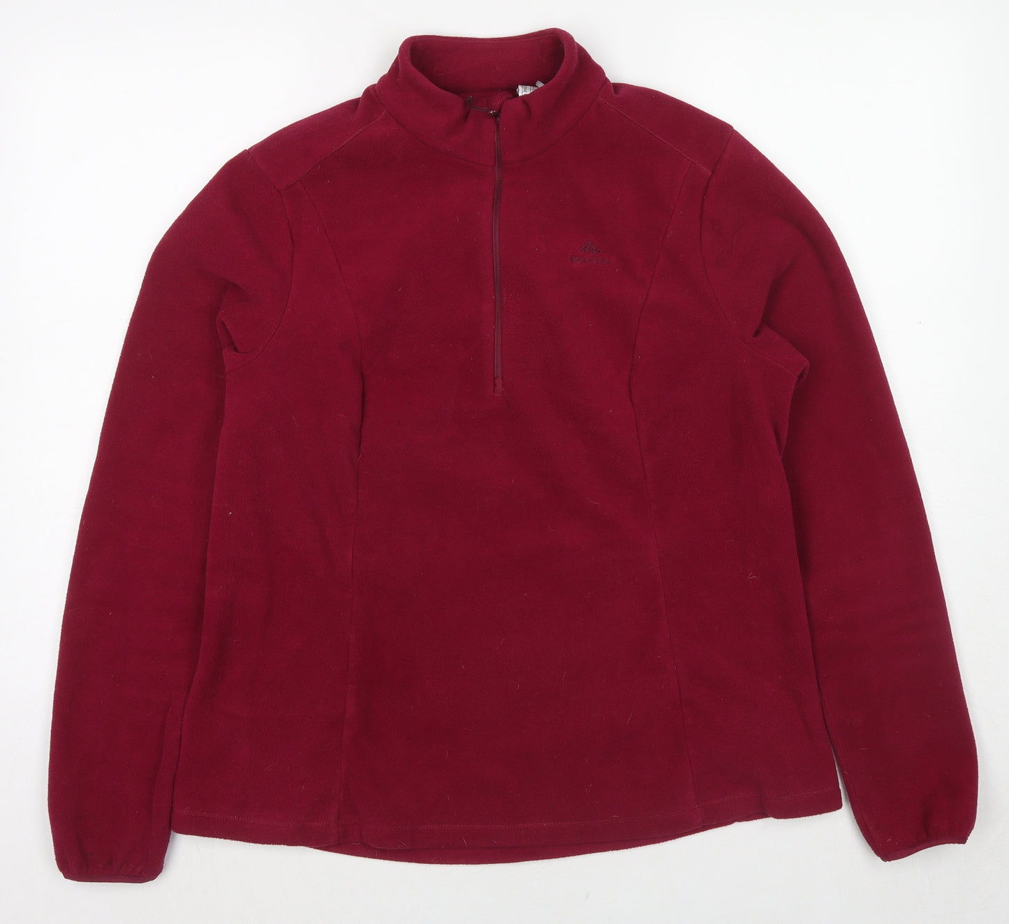 DECATHLON Womens Purple Polyester Pullover Sweatshirt Size XL Pullover