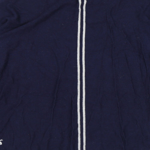 Joules Womens Blue Round Neck Cotton Pullover Jumper Size 12