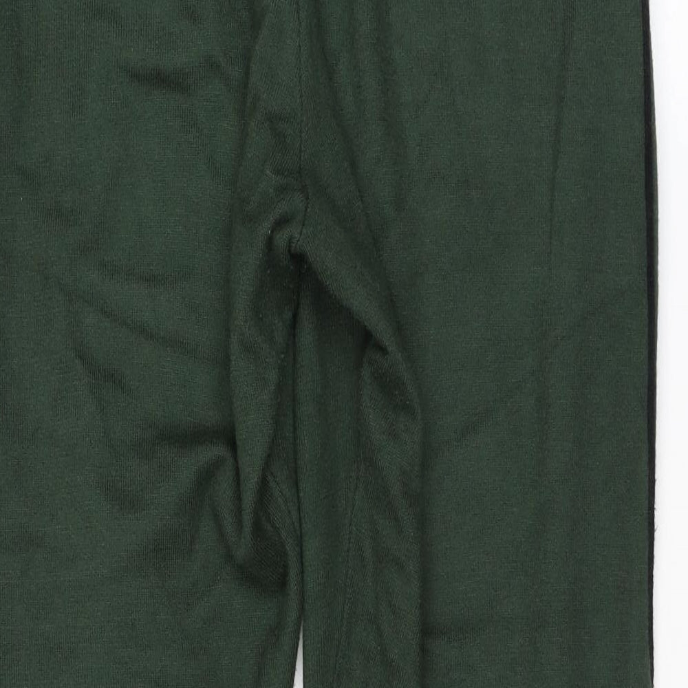 Apricot Womens Green Viscose Jogger Trousers Size 12 L29 in Regular Drawstring
