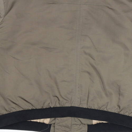 Zara Womens Green Jacket Size L Zip