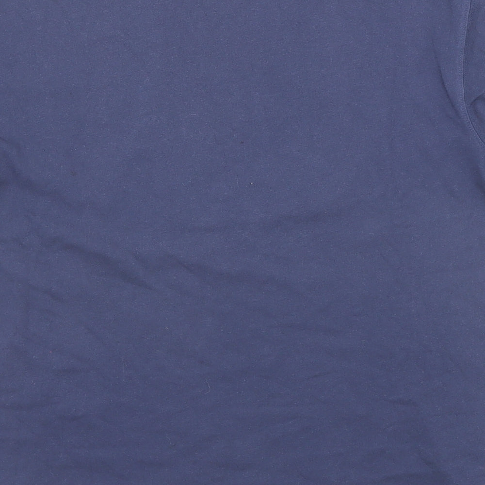 Lafuma Mens Blue Cotton T-Shirt Size S Crew Neck - Country of lafuma