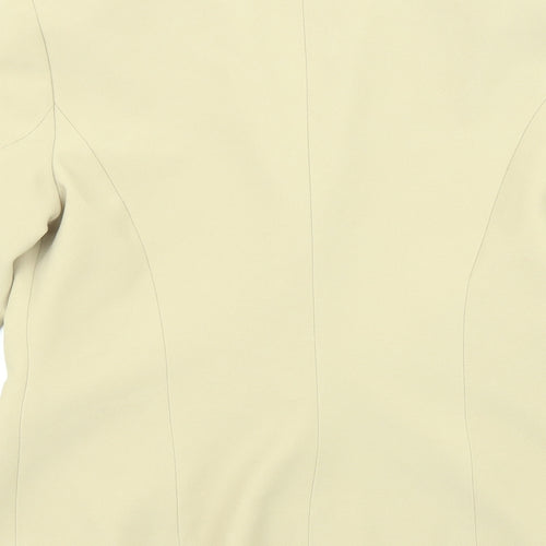 Brasil Em Gotas Womens Beige Jacket Blazer Size M Button
