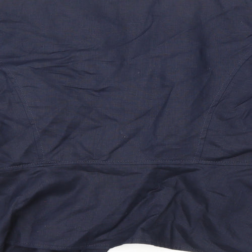 Per Una Womens Blue Jacket Blazer Size 14