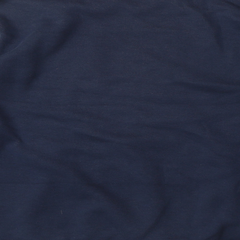 FILA Womens Blue Polyester Pullover Sweatshirt Size M Pullover