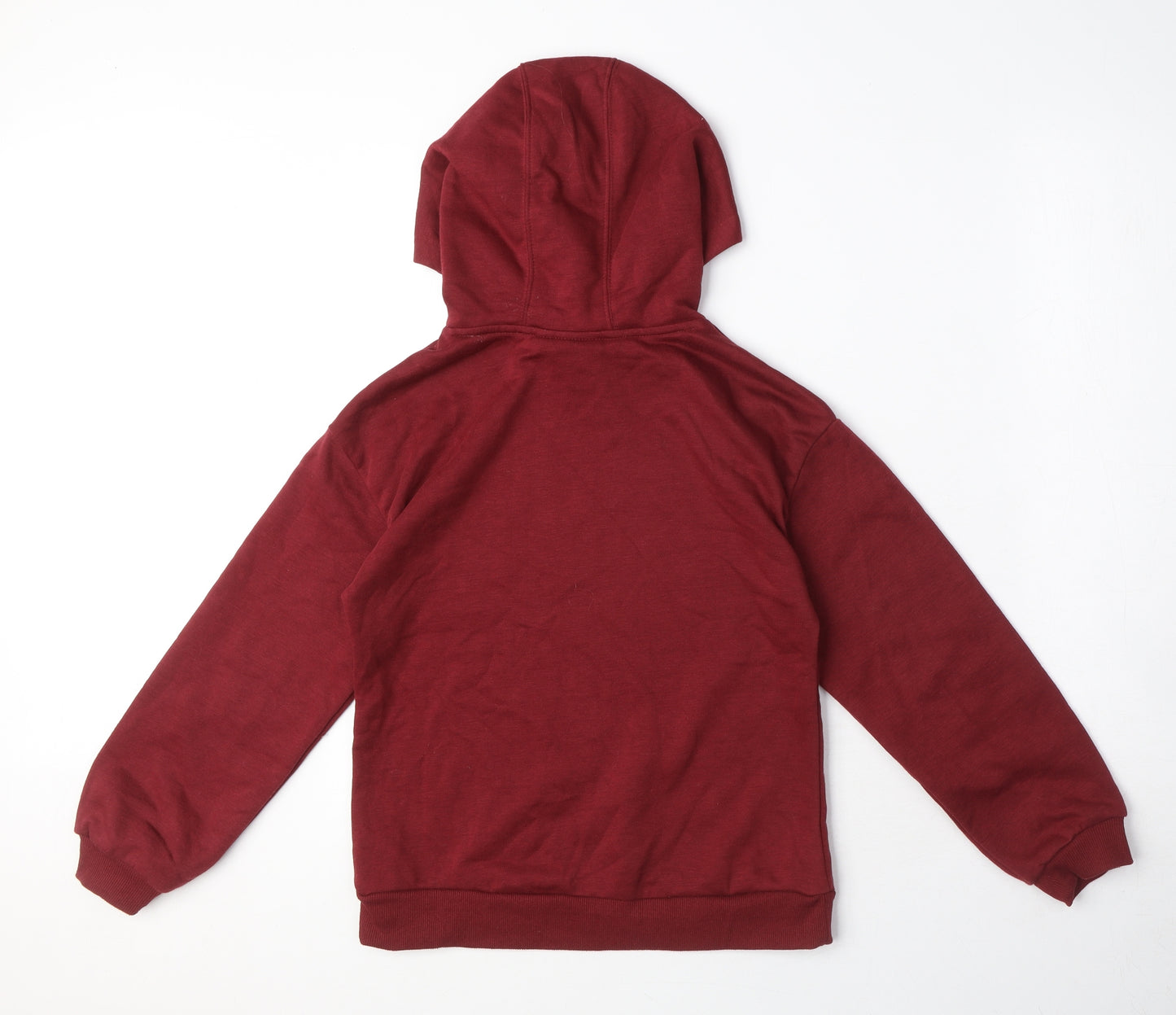 Harry Potter Boys Red Cotton Pullover Hoodie Size 10-11 Years Pullover - Harry Potter