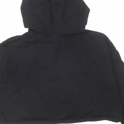 H&M Girls Black Cotton Pullover Hoodie Size 10-11 Years Pullover - Size 10-12 Years Brooklyn New York