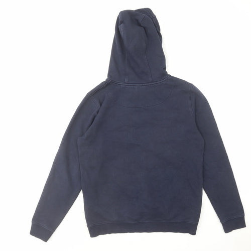 Russell Athletic Boys Blue Cotton Pullover Hoodie Size 14-15 Years Pullover