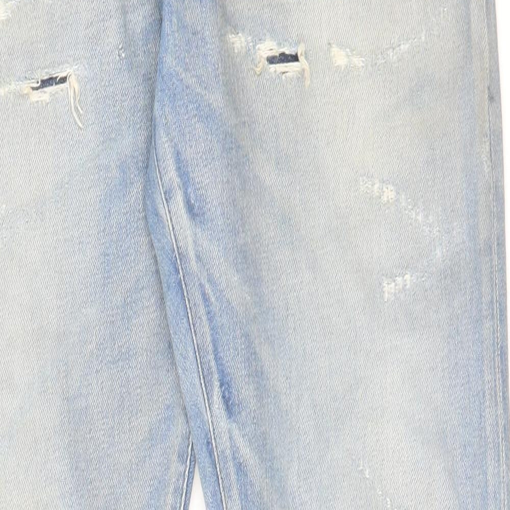 John Elliott Mens Blue Cotton Skinny Jeans Size 32 in L33 in Regular Zip