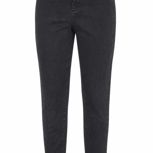 Topshop Womens Black Cotton Skinny Jeans Size 26 in L28 in Regular Zip
