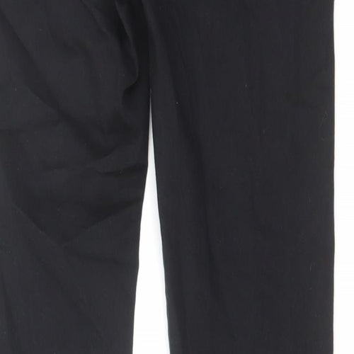 Marks and Spencer Womens Black Cotton Skinny Jeans Size 8 L27 in Regular Zip
