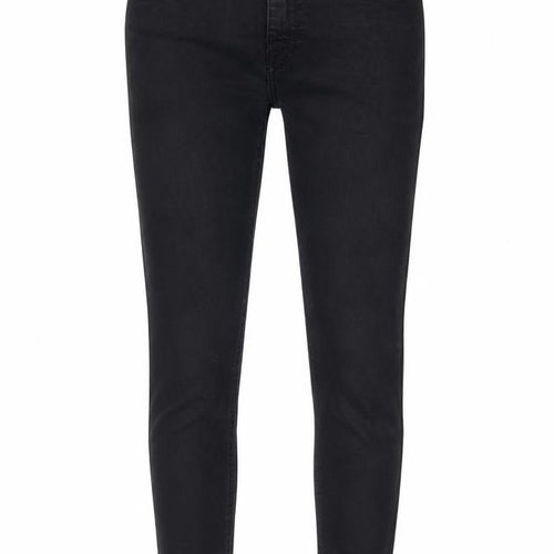 Topshop Womens Black Cotton Skinny Jeans Size 28 in L32 in Regular Zip
