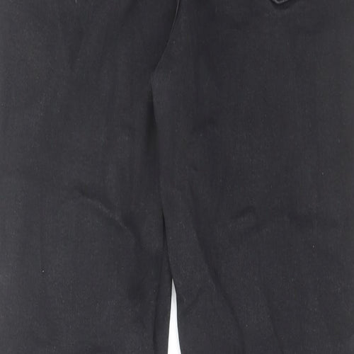Topshop Womens Black Cotton Skinny Jeans Size 28 in L32 in Regular Zip