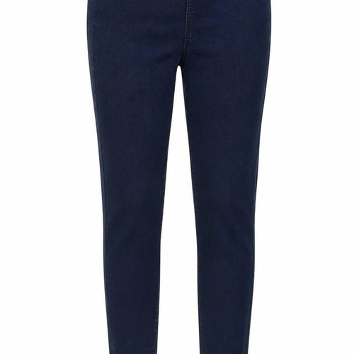 Warehouse Womens Blue Cotton Jegging Jeans Size 12 L27 in Regular Zip