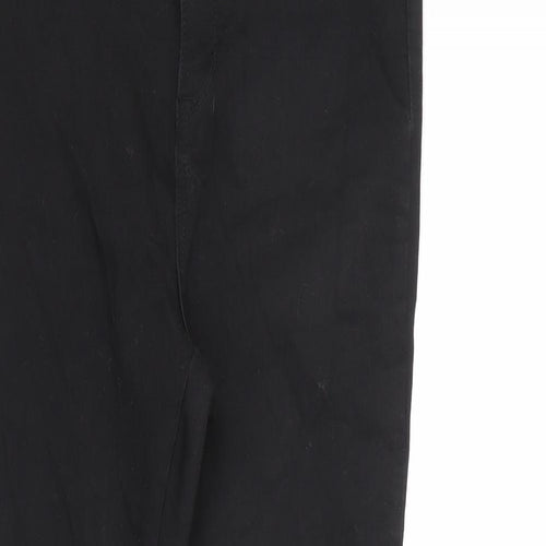 Very Womens Black Cotton Skinny Jeans Size 12 L27.5 in Regular Zip