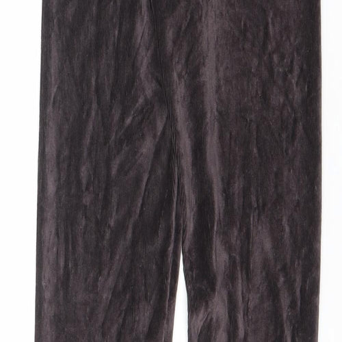 Marks and Spencer Womens Brown Cotton Jegging Leggings Size 6 L30 in