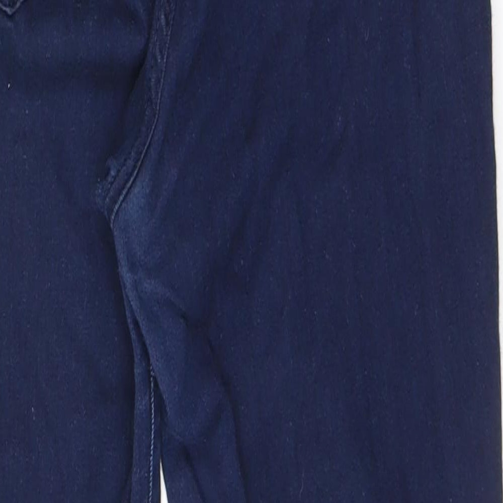 White Stuff Womens Blue Cotton Jegging Jeans Size 12 L23 in Regular