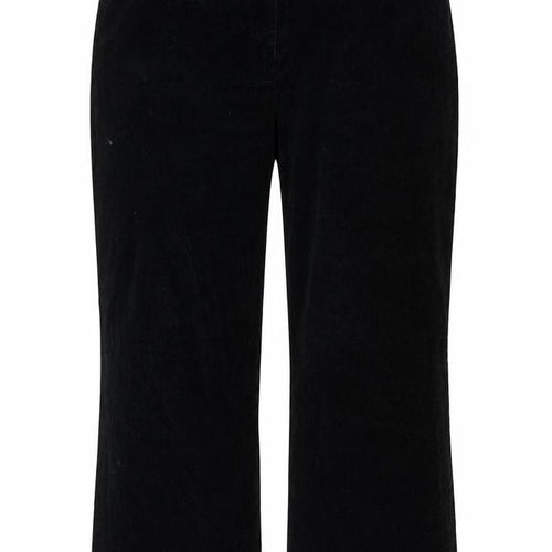 Orvis Womens Black Cotton Trousers Size 12 L27 in Regular Zip