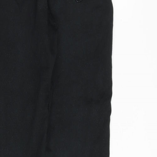 New Look Womens Black Cotton Skinny Jeans Size 10 Slim Zip