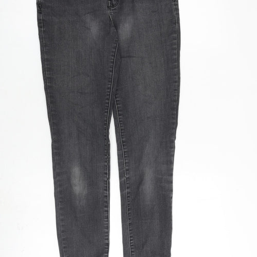 Gap Womens Grey Cotton Skinny Jeans Size S L29 in Regular Zip