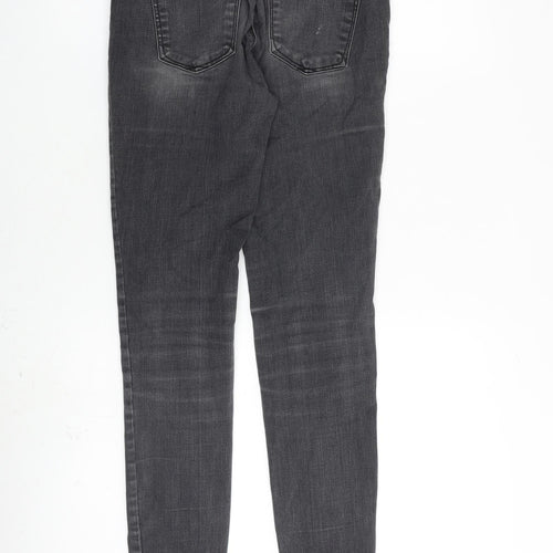 Gap Womens Grey Cotton Skinny Jeans Size S L29 in Regular Zip