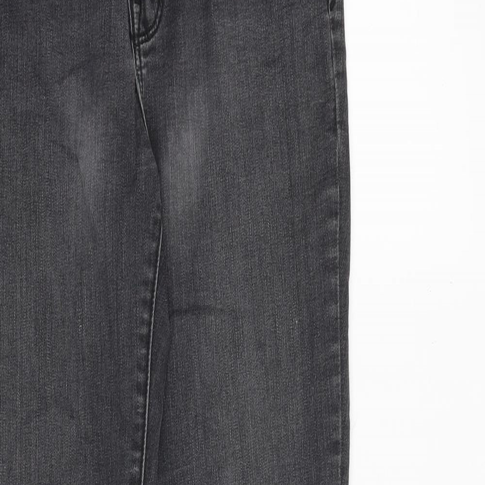 Gap Womens Grey Cotton Skinny Jeans Size S L29 in Regular Zip