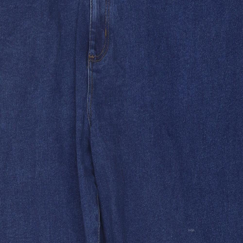 Union Blues Mens Blue Cotton Straight Jeans Size 48 in L28 in Regular Button