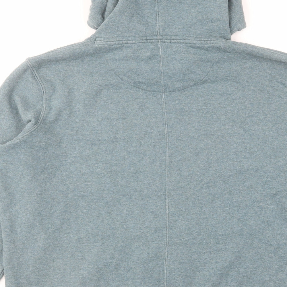 Fat Face Womens Blue Cotton Pullover Hoodie Size 6 Pullover
