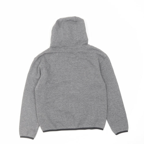 Levi's Boys Grey Cotton Pullover Hoodie Size 10 Years Pullover