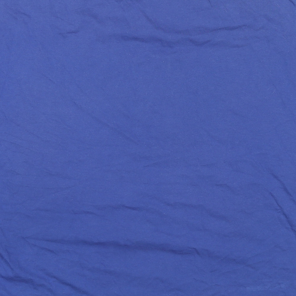 Replay Mens Blue Cotton T-Shirt Size L Crew Neck