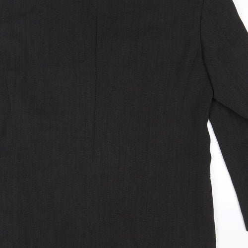 Marks and Spencer Mens Black Wool Jacket Suit Jacket Size 42 Regular