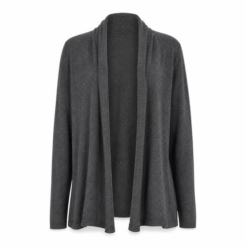 Zara Womens Grey V-Neck Viscose Cardigan Jumper Size M