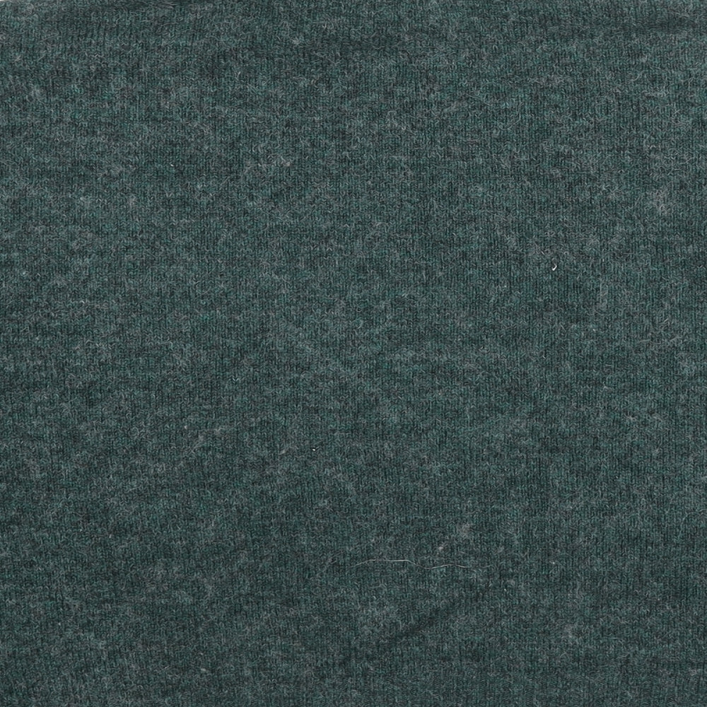 Albaray Womens Green High Neck Polyester Pullover Jumper Size 12