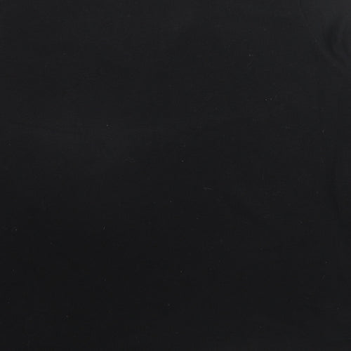 H&M Womens Black V-Neck Polyester Pullover Jumper Size M