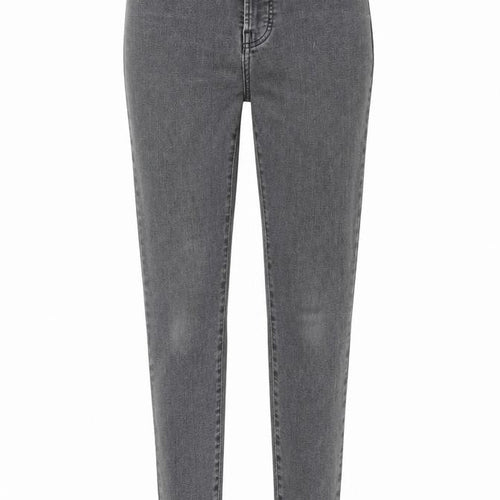 Everlane Womens Grey Cotton Straight Jeans Size 25 in L27 in Regular Button