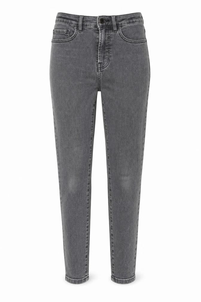 Everlane Womens Grey Cotton Straight Jeans Size 25 in L27 in Regular Button