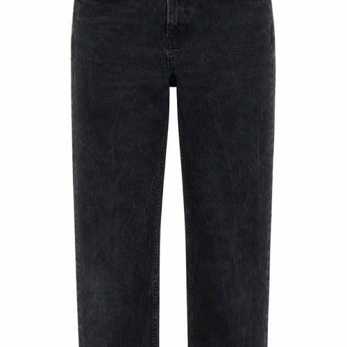 Topshop Womens Blue Cotton Straight Jeans Size 30 in L26 in Regular Button