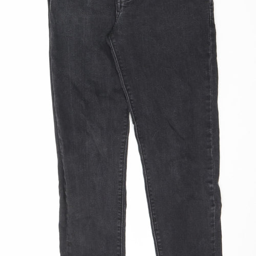 Denim & Co. Mens Grey Cotton Skinny Jeans Size 30 in L30 in Regular Button