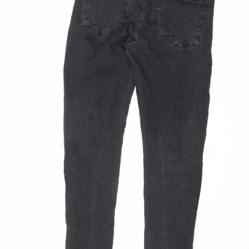 Denim & Co. Mens Grey Cotton Skinny Jeans Size 30 in L30 in Regular Button