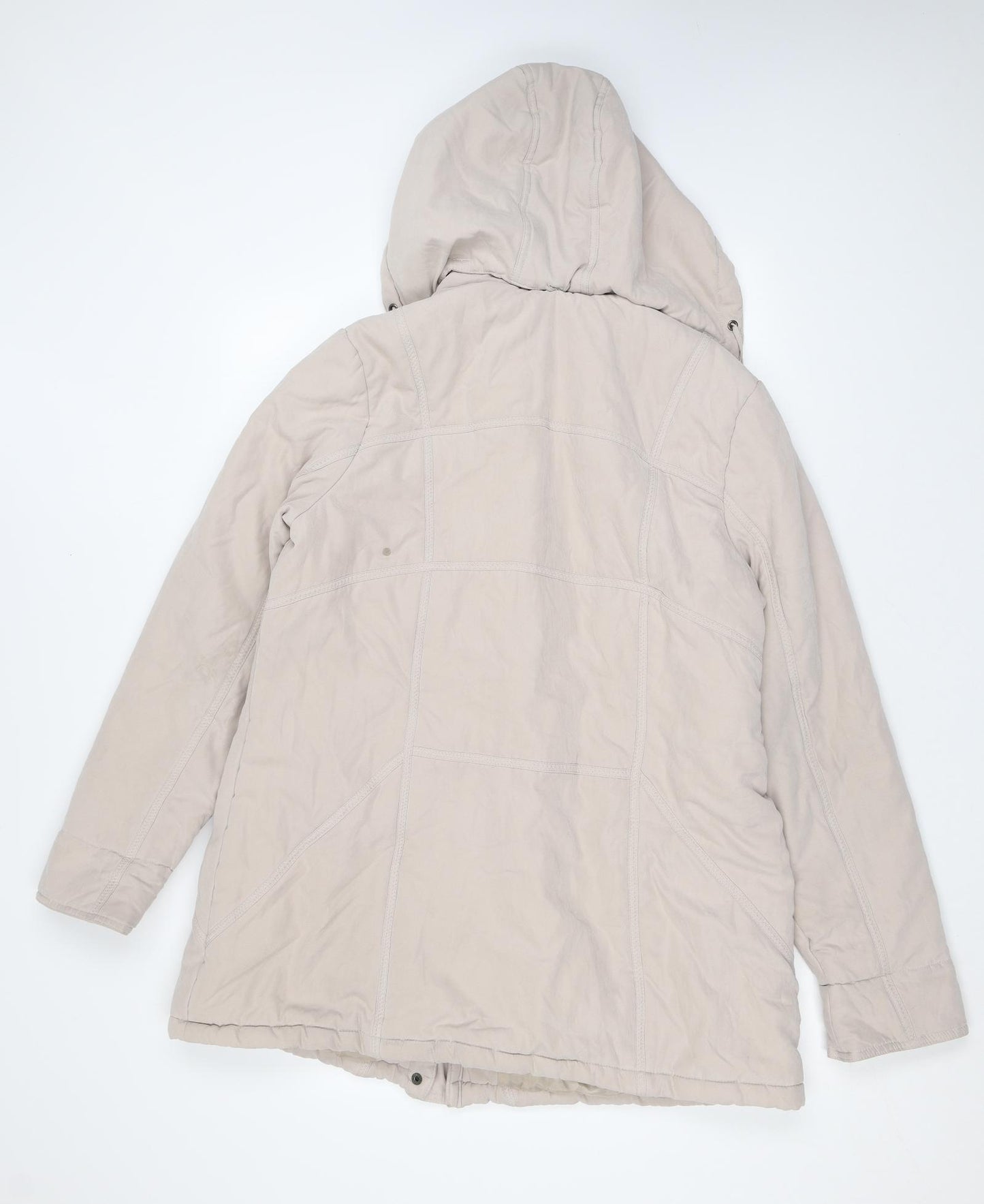 Finesse Womens Pink Parka Jacket Size 18 Zip