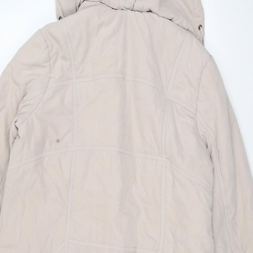 Finesse Womens Pink Parka Jacket Size 18 Zip