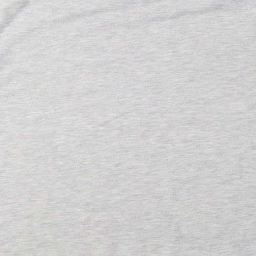 River Island Girls Grey Cotton Pullover Sweatshirt Size 11-12 Years Pullover