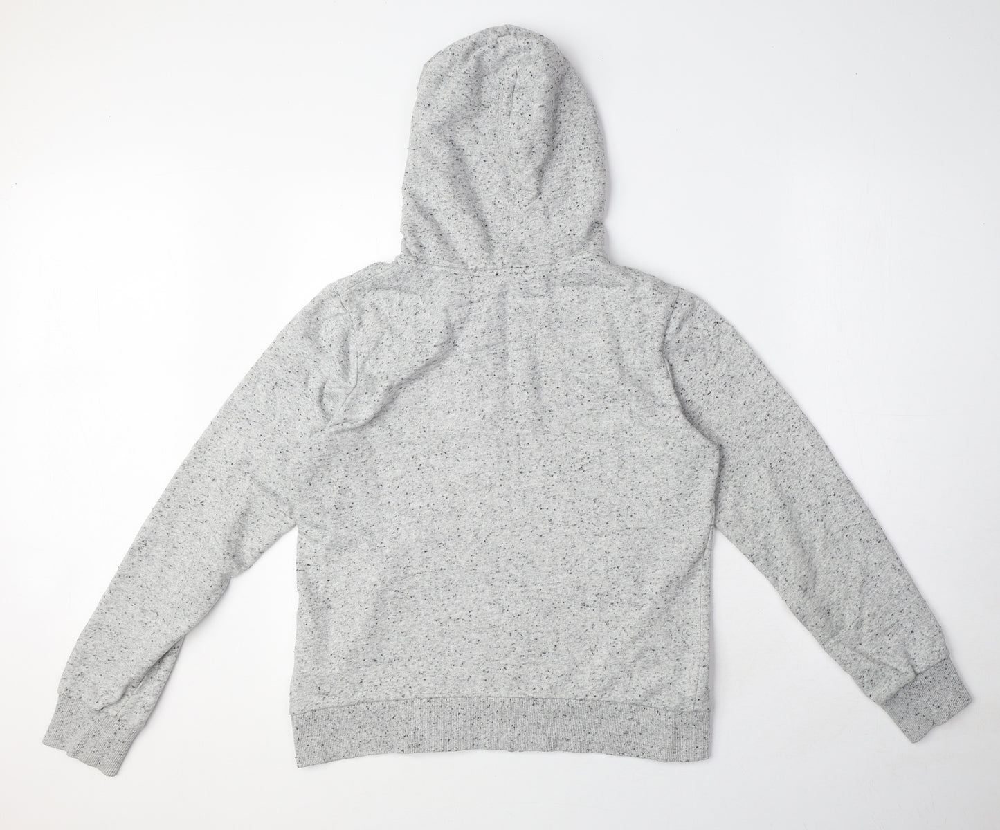 Divided by H&M Womens Grey Cotton Full Zip Hoodie Size S Zip