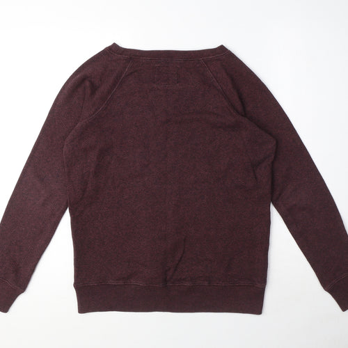 Jack Wills Womens Brown Cotton Pullover Sweatshirt Size 8 Pullover