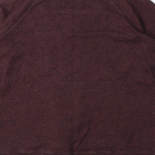 Jack Wills Womens Brown Cotton Pullover Sweatshirt Size 8 Pullover