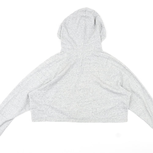 Divided by H&M Womens Grey Cotton Pullover Hoodie Size L Pullover