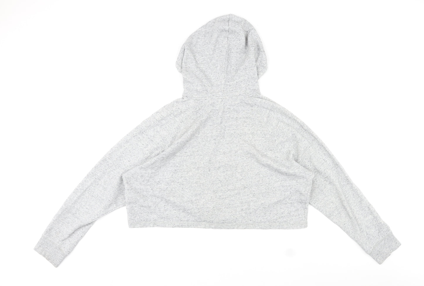 Divided by H&M Womens Grey Cotton Pullover Hoodie Size L Pullover